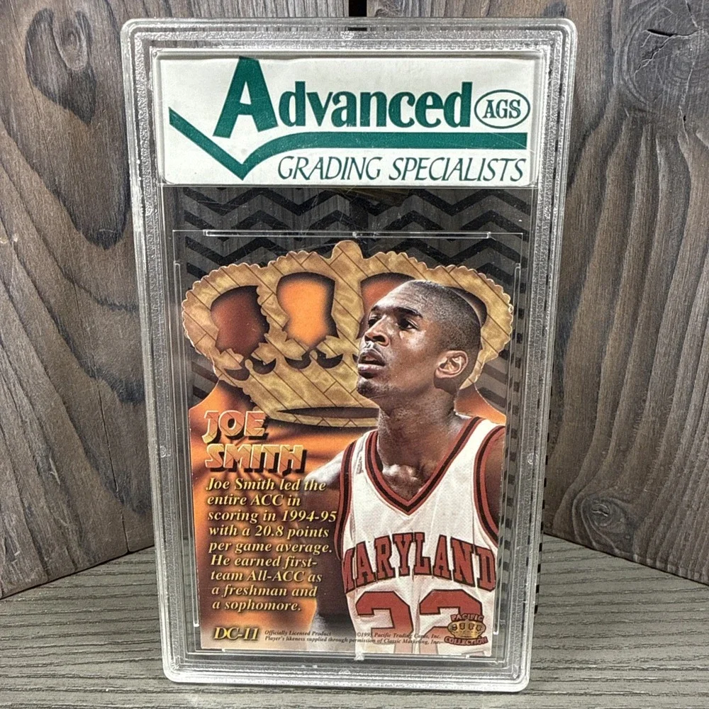 1995 Pacific‎ Prisms Platinum Crown Die Cut Joe Smith AGS 9!